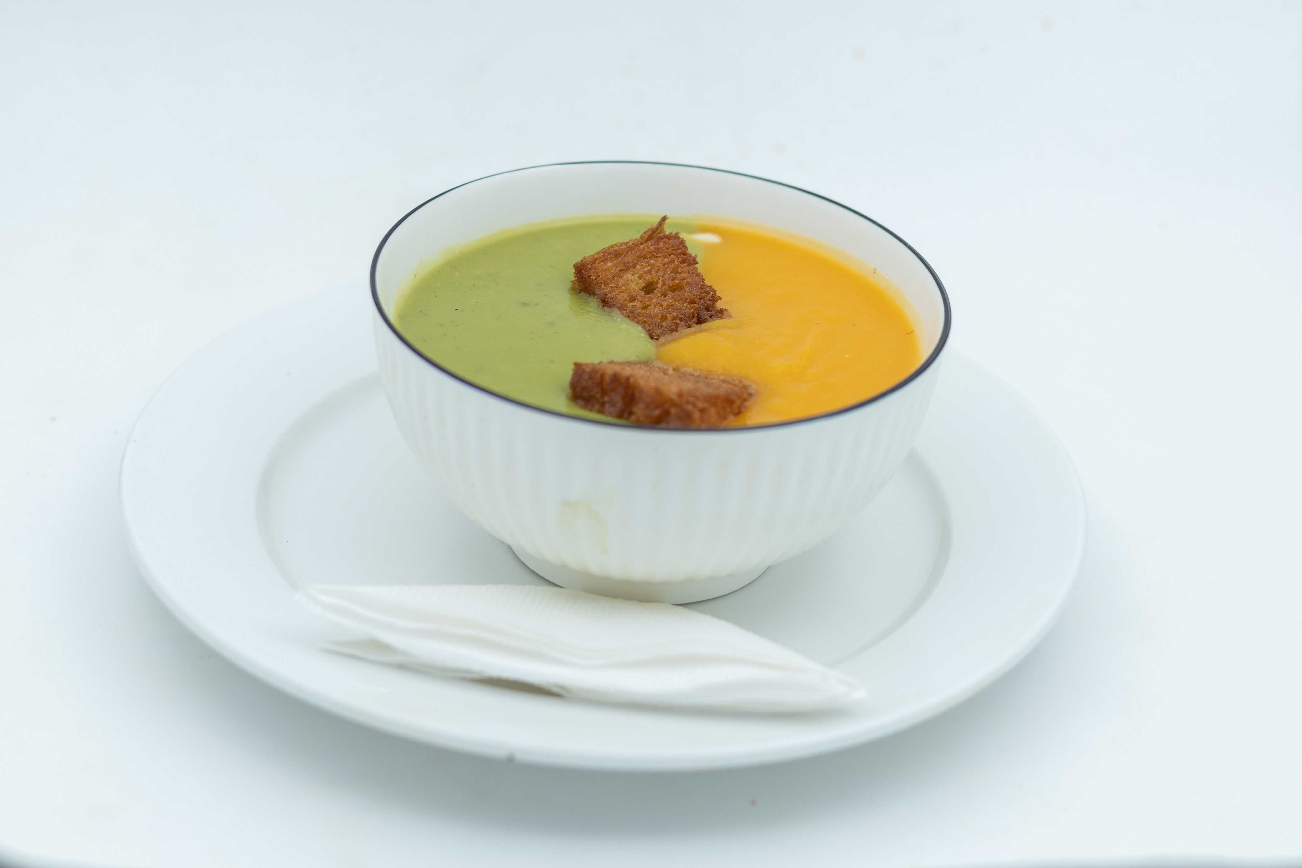 BROCOLLI & PUMPKIN SOUP